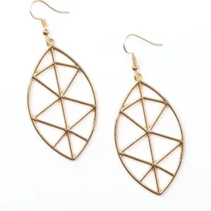 Paparazzi Earring ~ Unbreakable - Gold