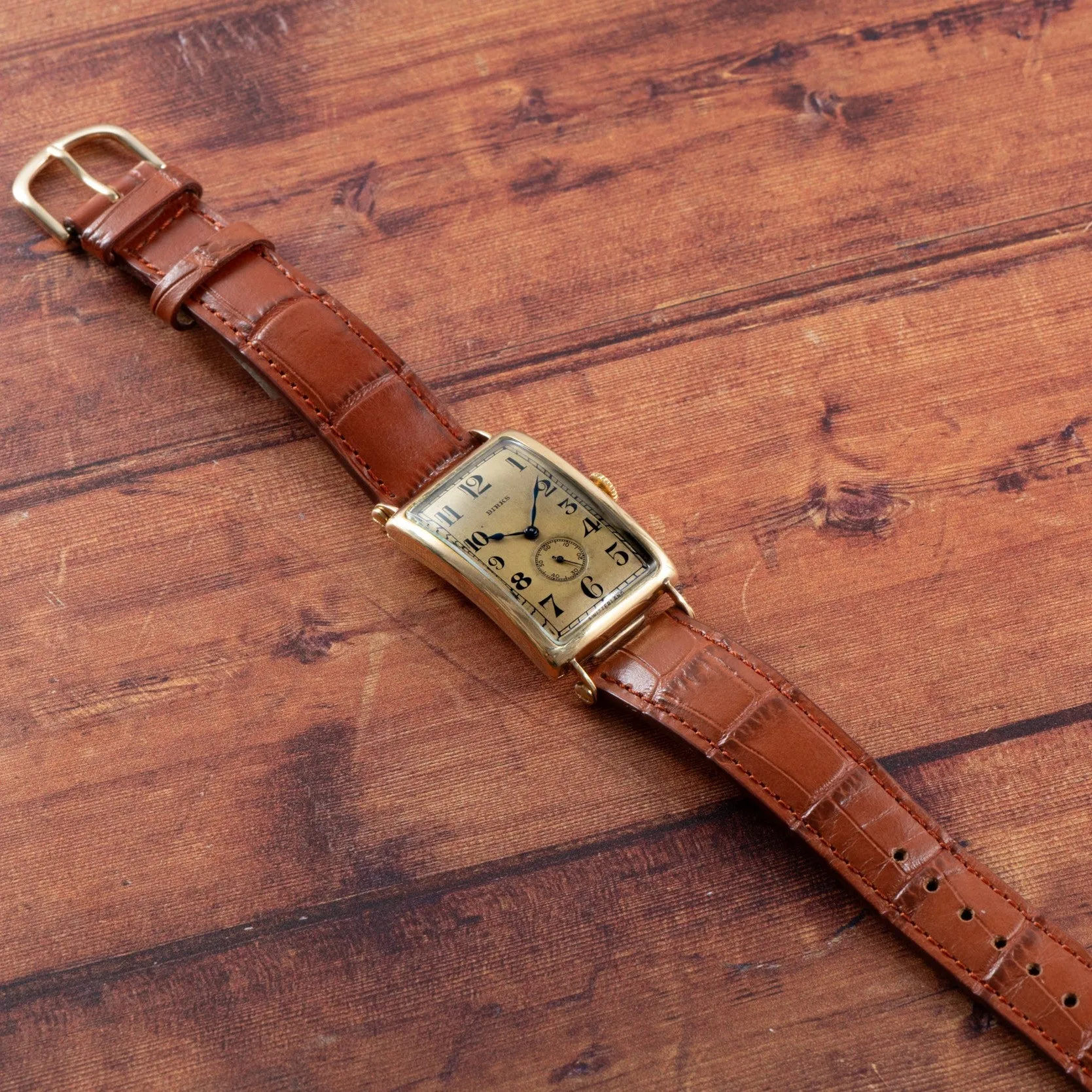 Patek Philippe 'Birks' Rectangular Dress Watch