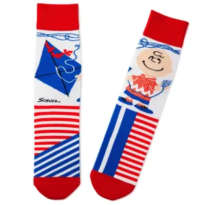 Peanuts® Charlie Brown With Kite Novelty Crew Socks