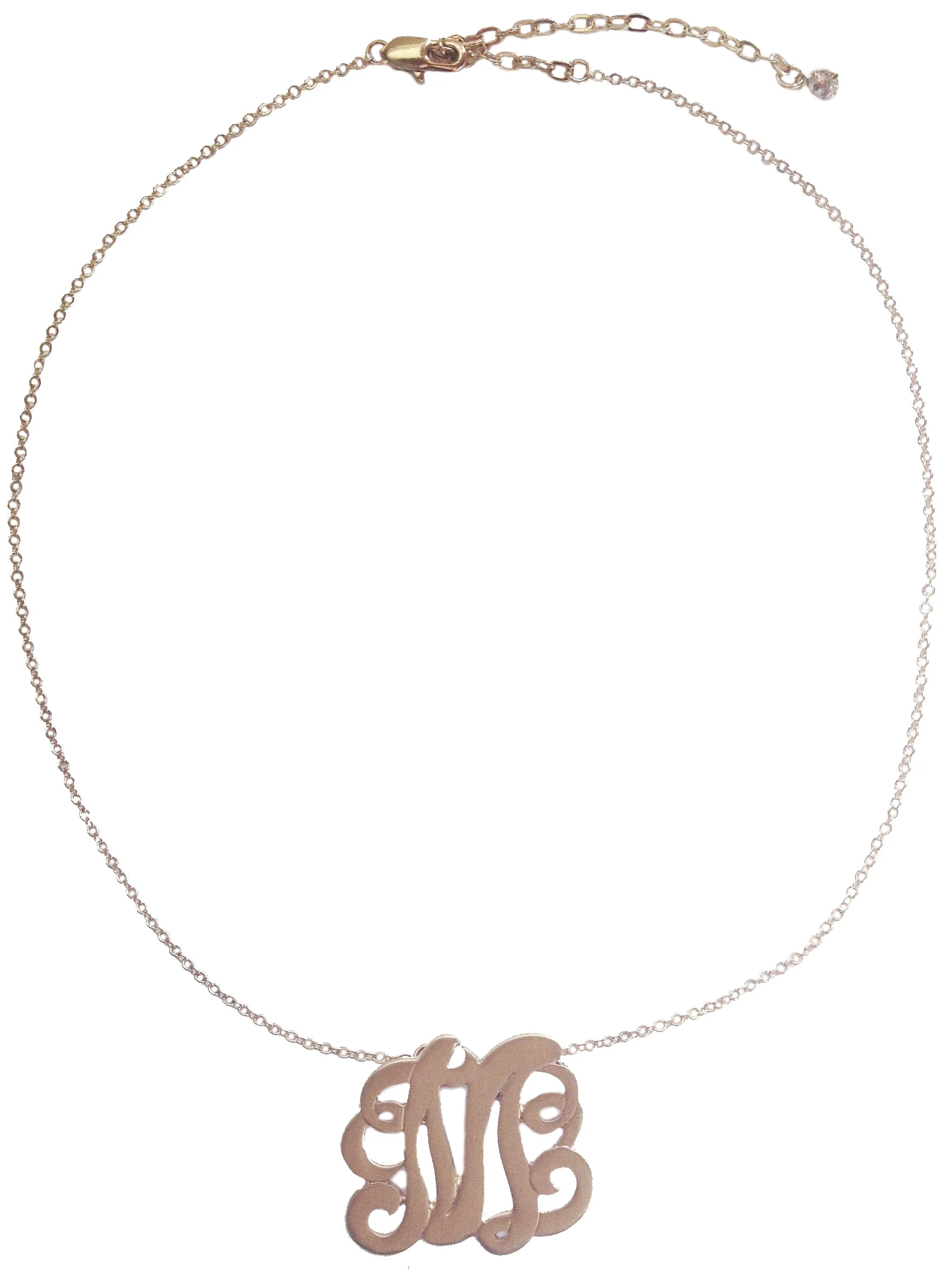 Personalized Alphabet Pendant Necklace