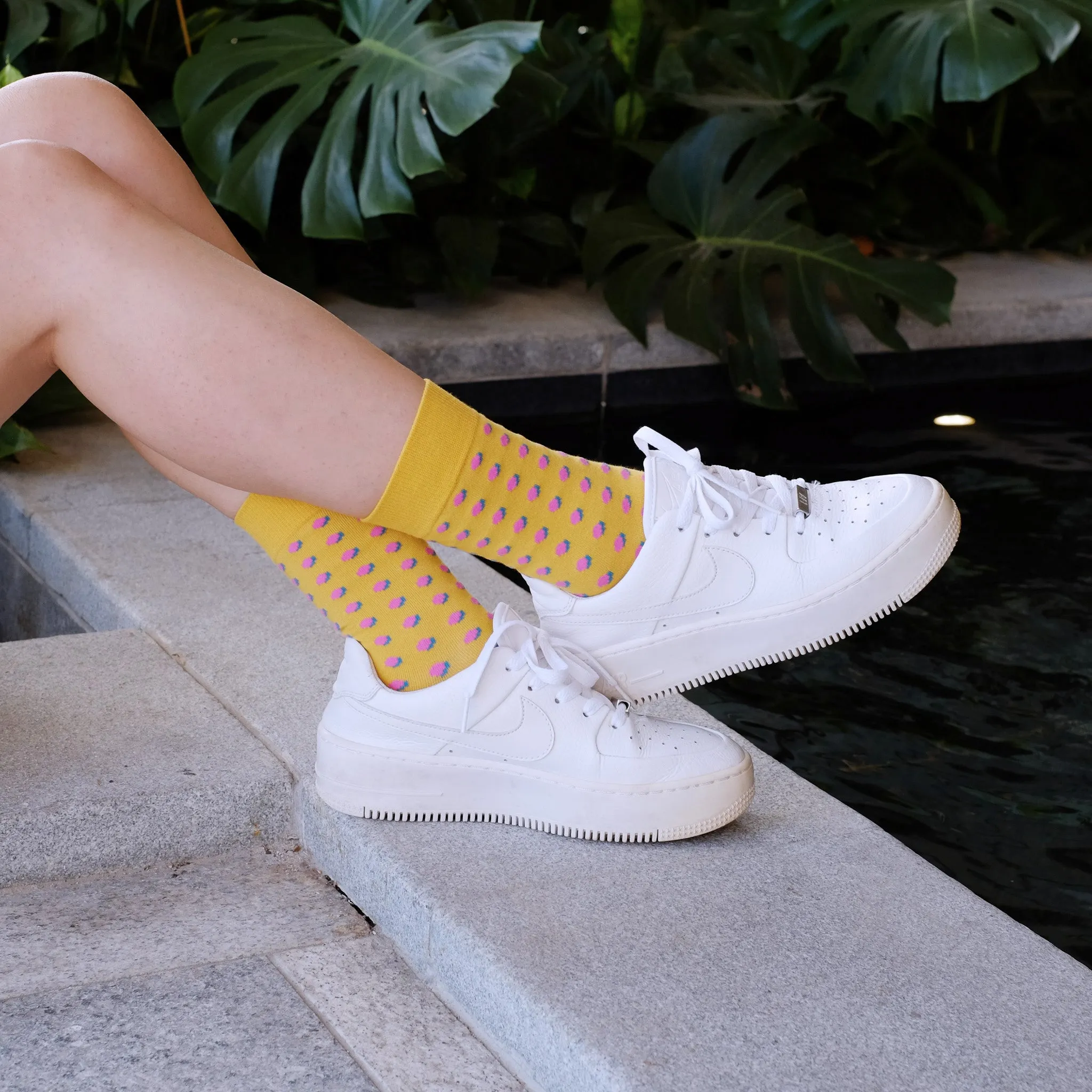 Playful Socks C 80s Polka Dots Socks