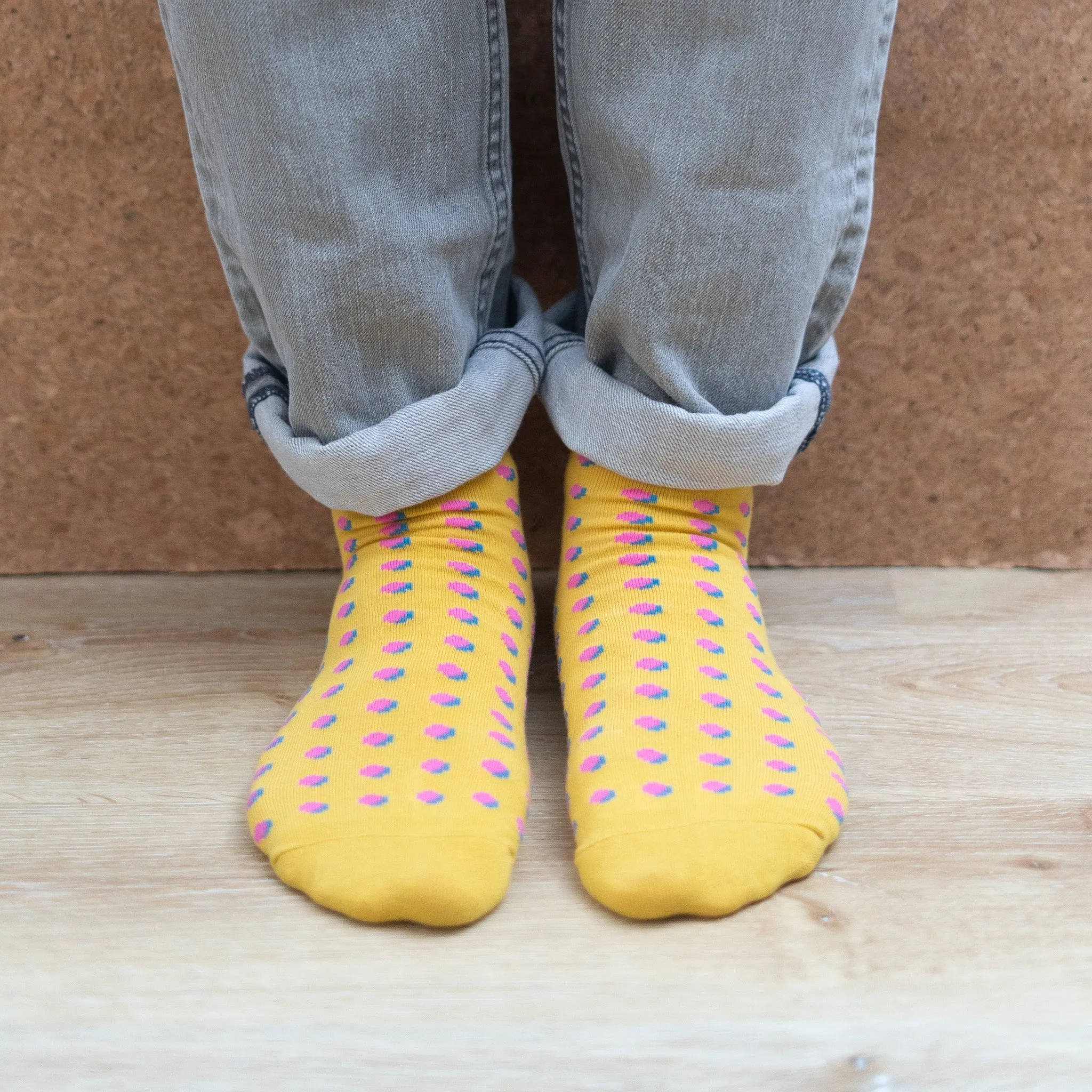 Playful Socks C 80s Polka Dots Socks