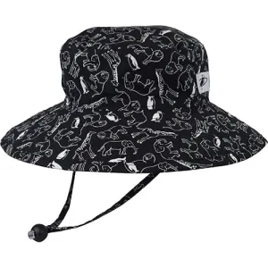 Puffin Gear Child Sun Protection Sunbaby Hat Cotton Prints - Animal Kingdom Wild