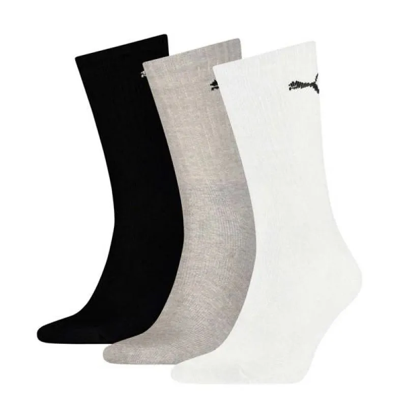 Puma Colorful Crew Socks - 3-Pair Pack for Ultimate Comfort & Style