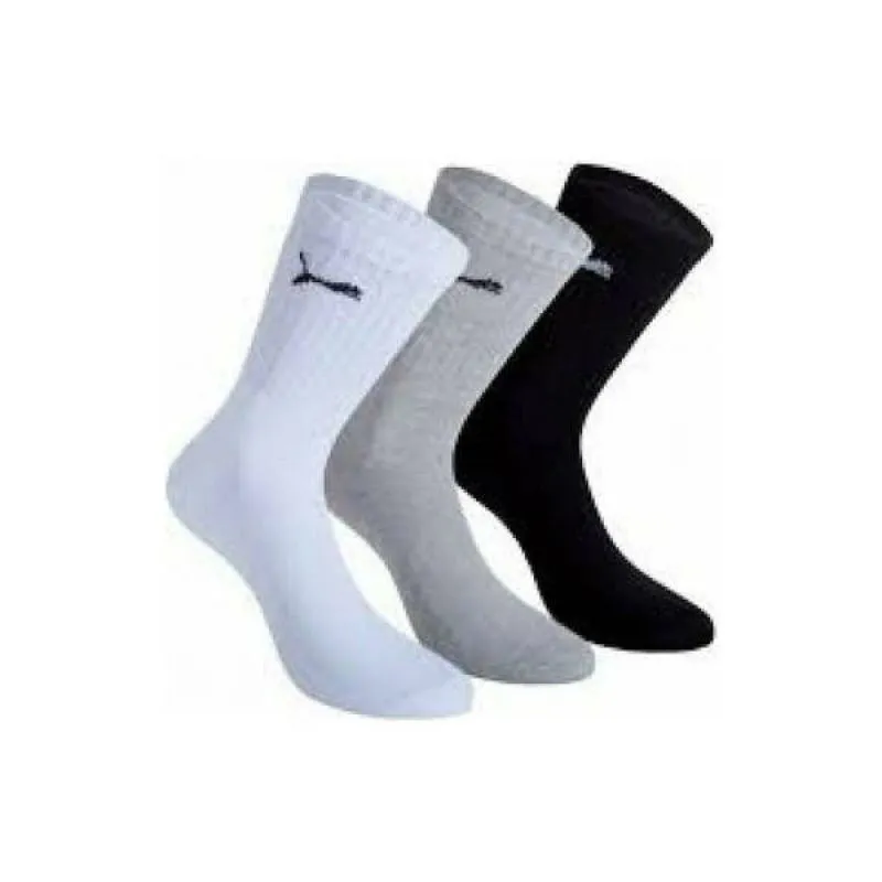 Puma Colorful Crew Socks - 3-Pair Pack for Ultimate Comfort & Style