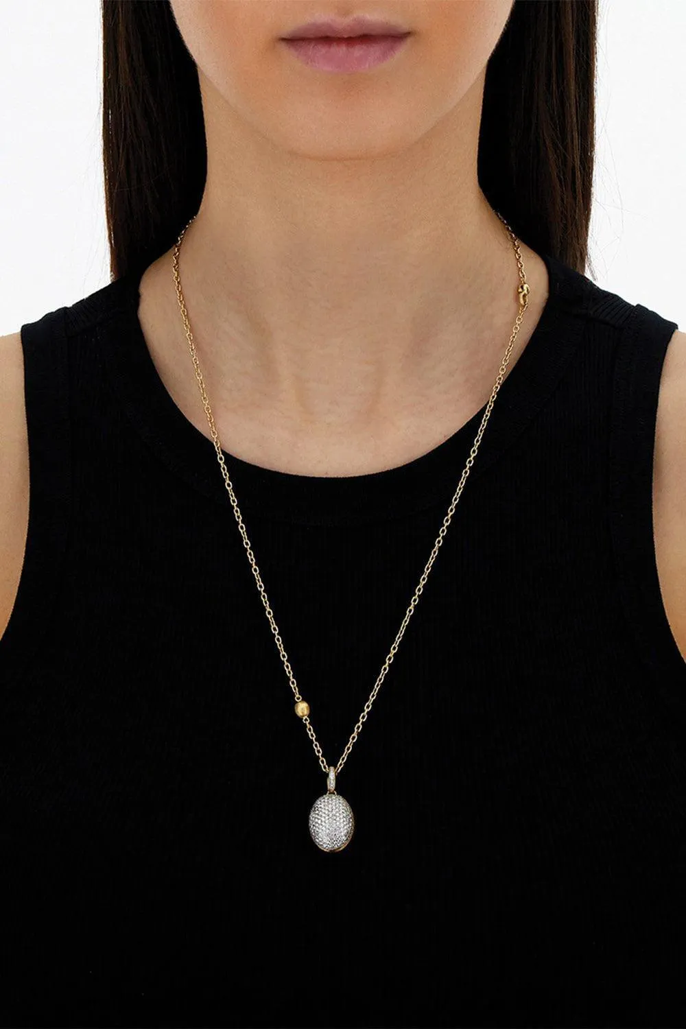 "Boules" Large Diamond Charm
