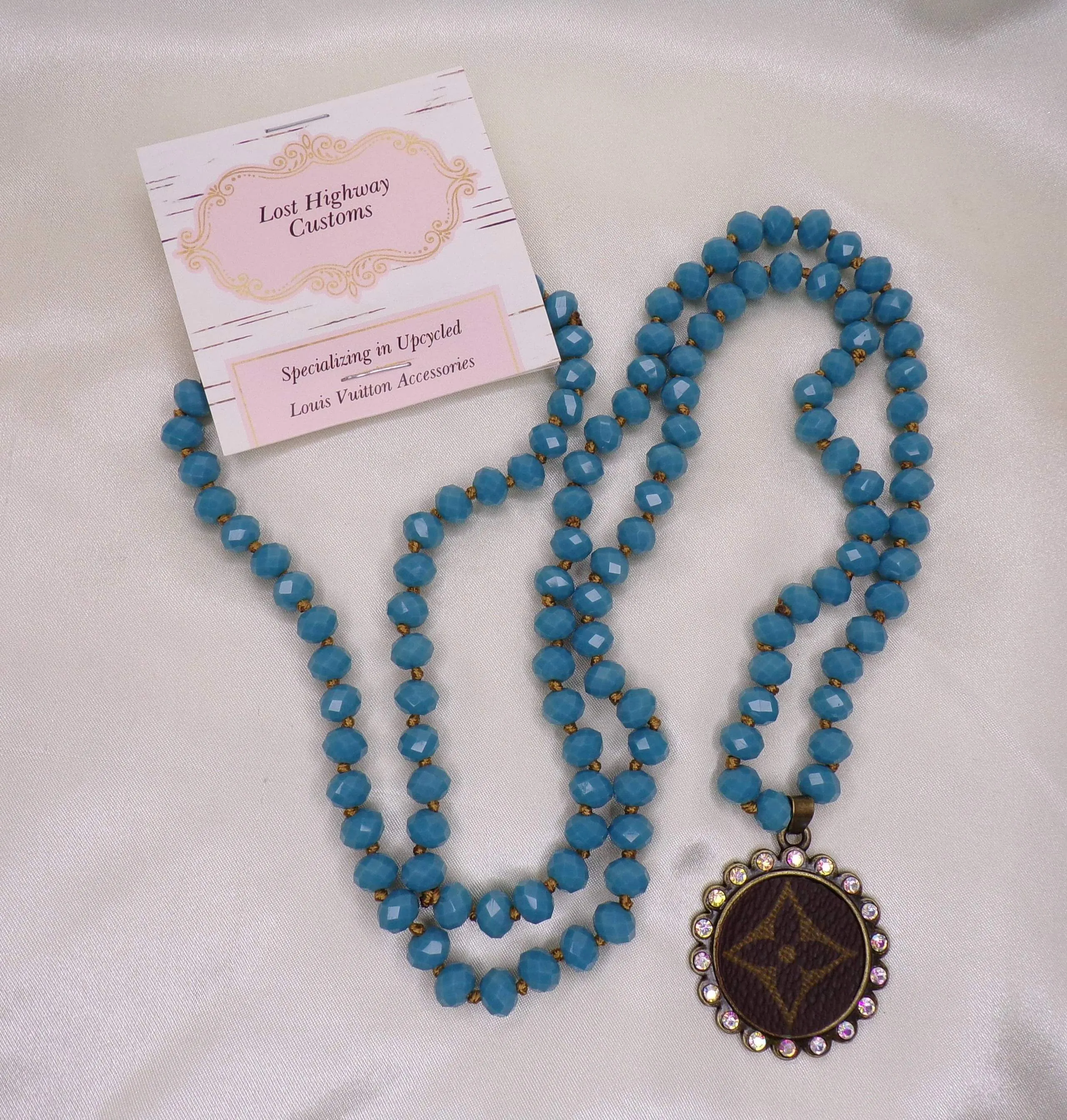 Repurposed Beaded Necklaces (7 colors)