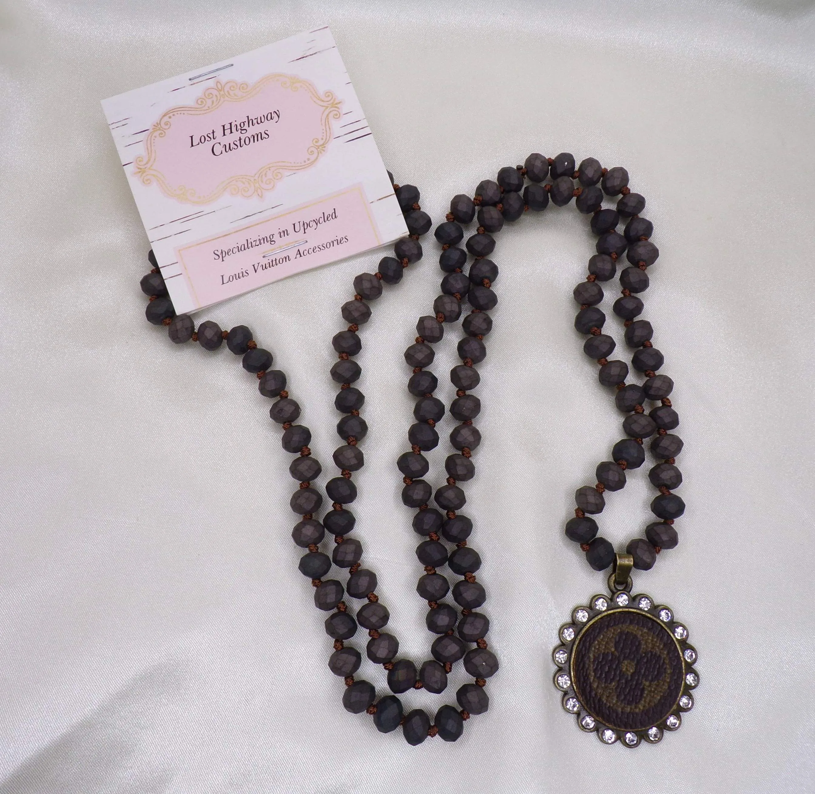 Repurposed Beaded Necklaces (7 colors)