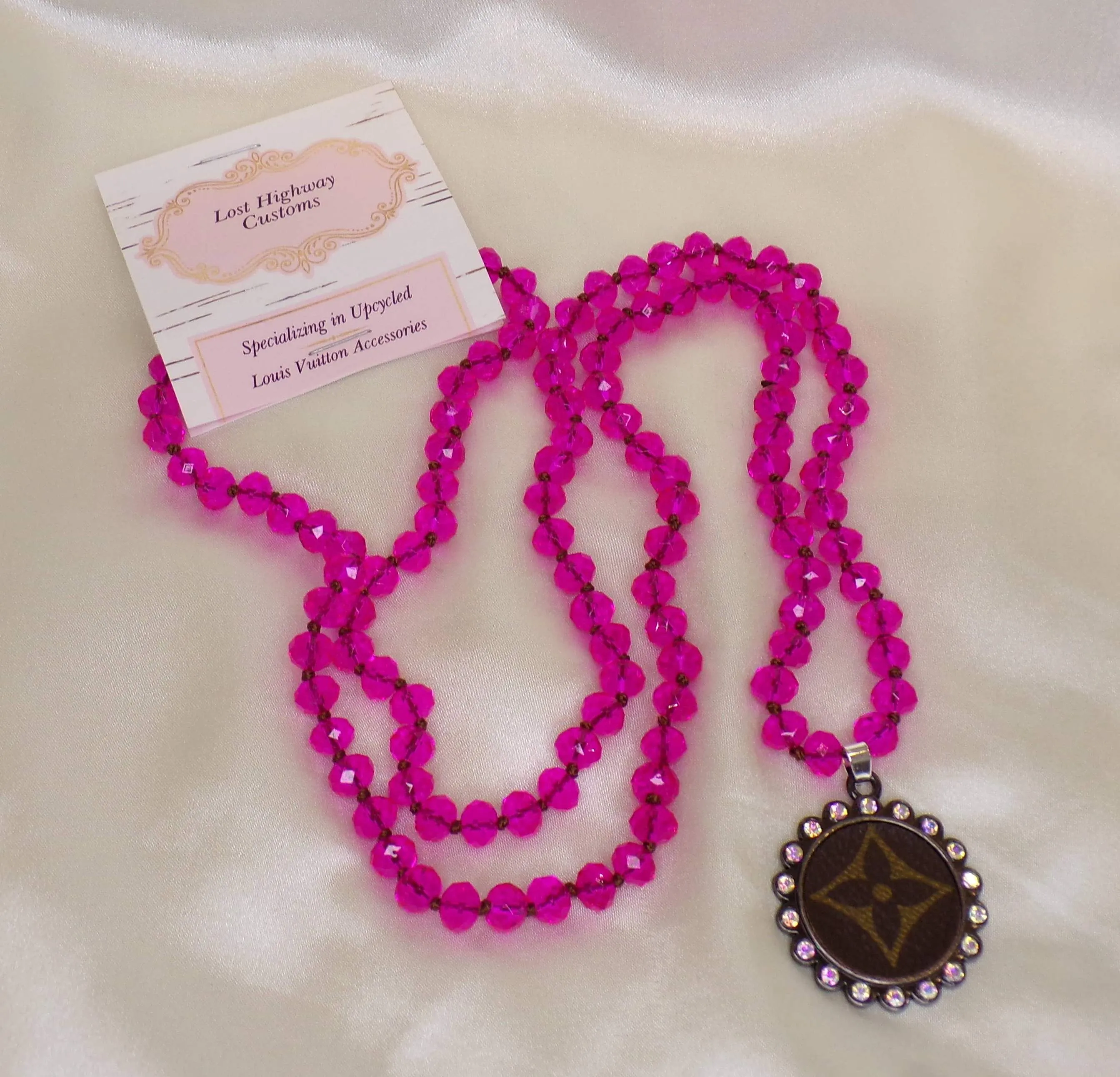 Repurposed Beaded Necklaces (7 colors)