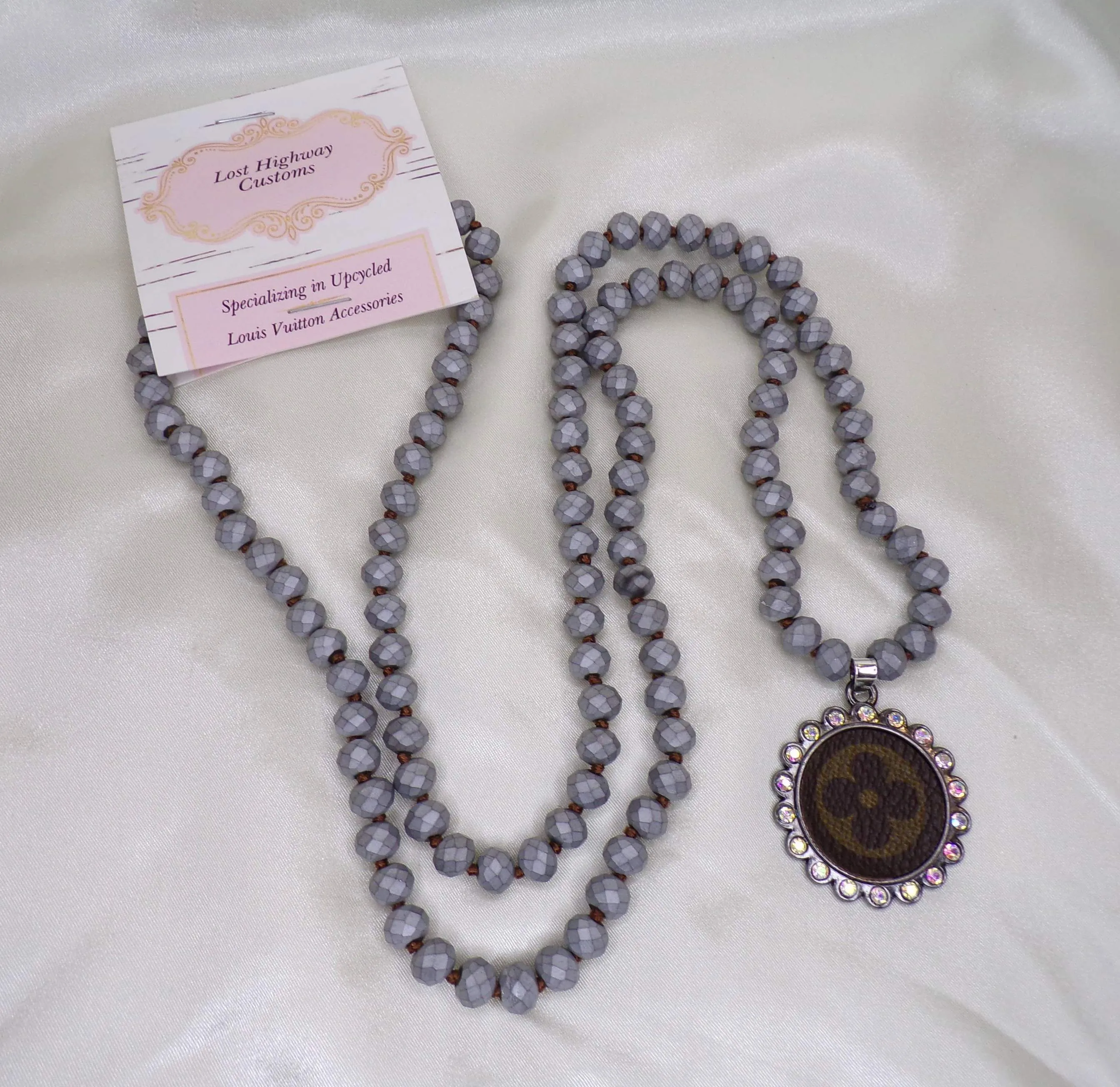 Repurposed Beaded Necklaces (7 colors)