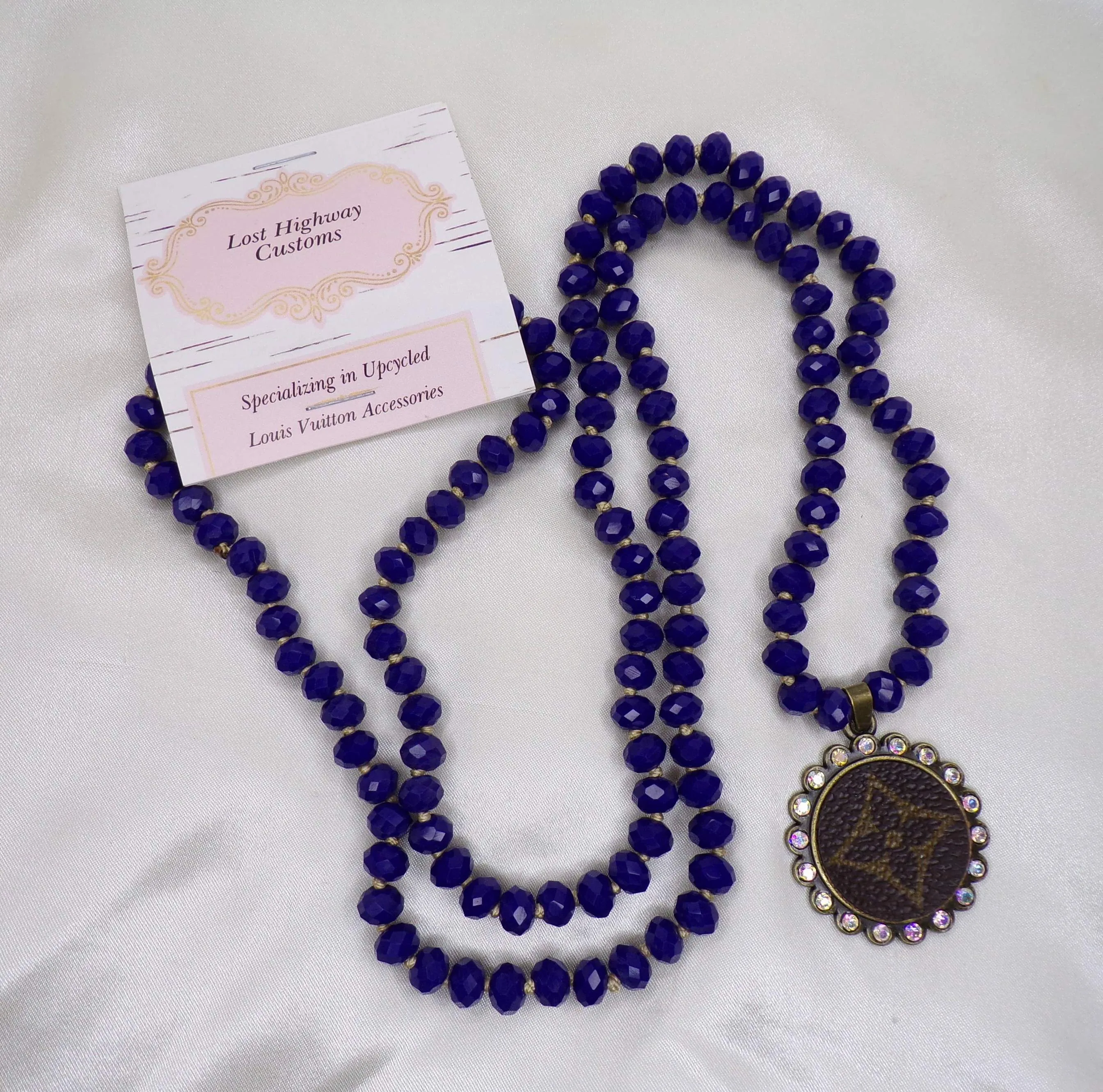 Repurposed Beaded Necklaces (7 colors)