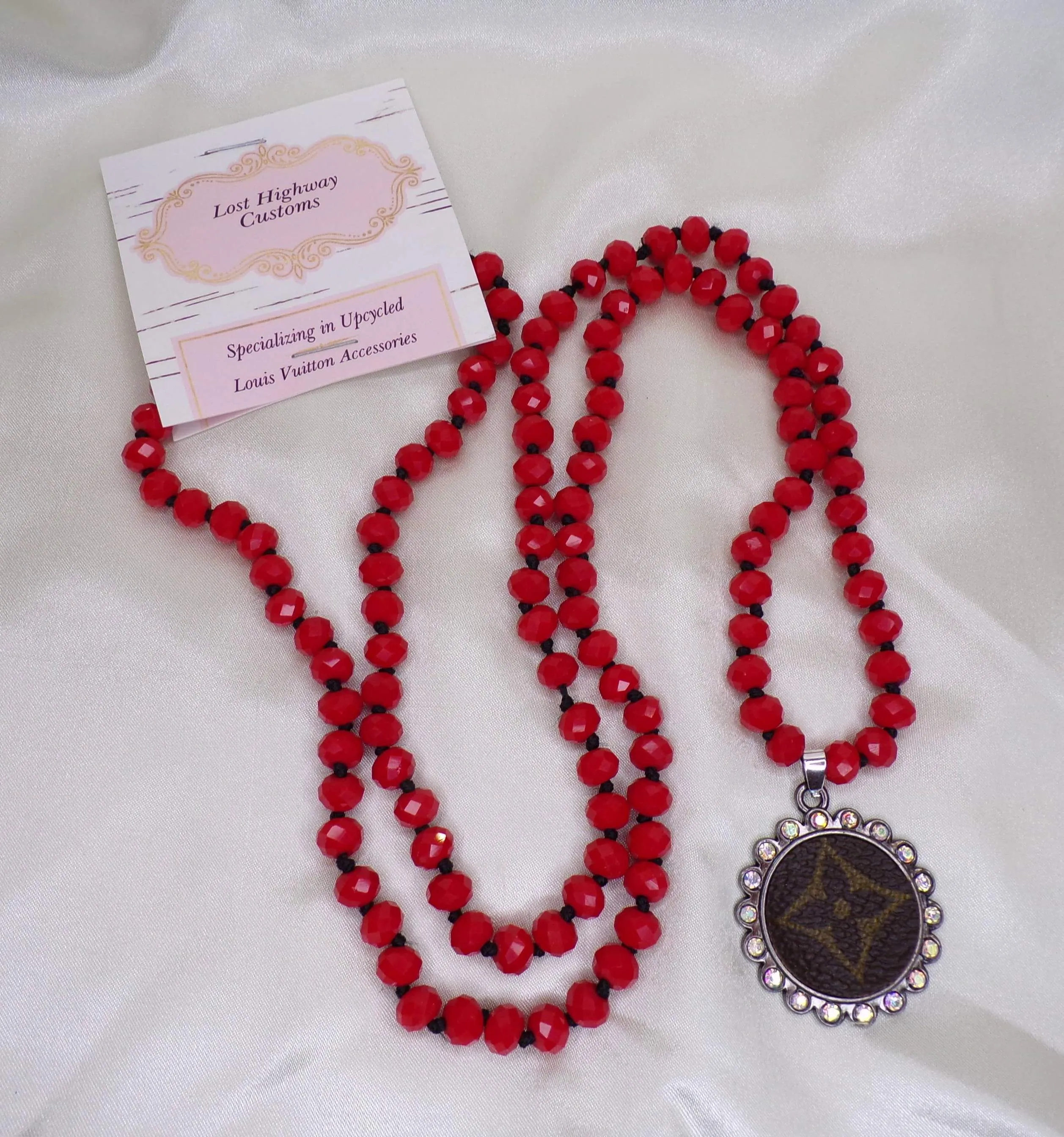 Repurposed Beaded Necklaces (7 colors)