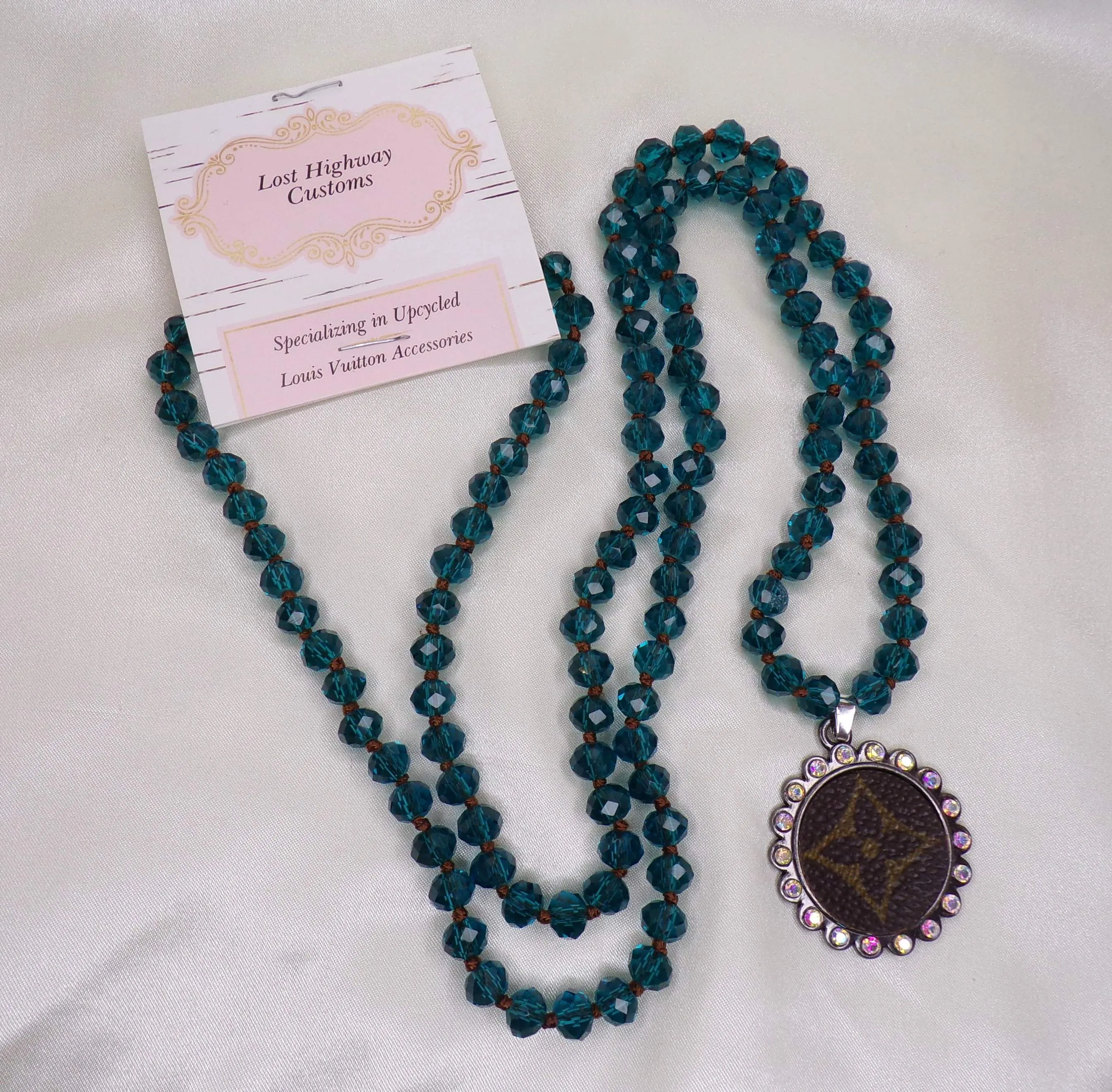 Repurposed Beaded Necklaces (7 colors)