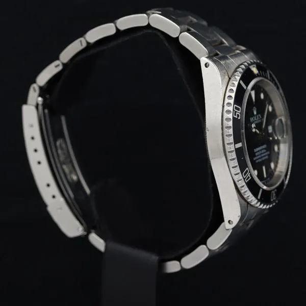 Rolex 16610 U188993 Submariner 2023/08/12 Overhauled Black Dial AT/Automatic Men's Watch