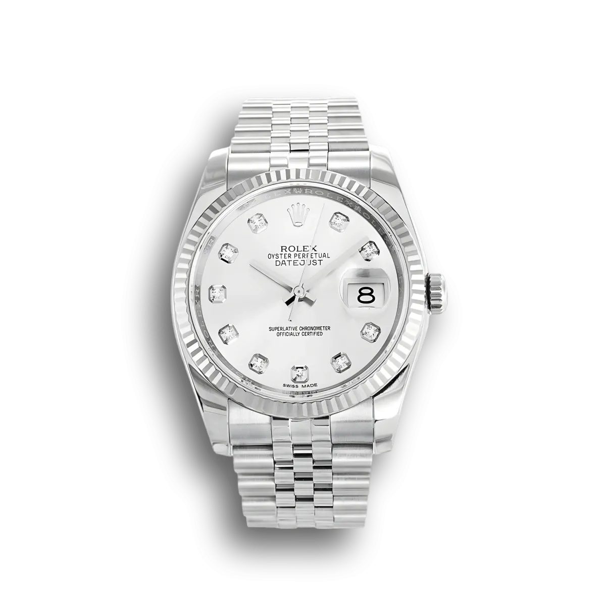 Rolex Datejust 116234 36mm White Dial
