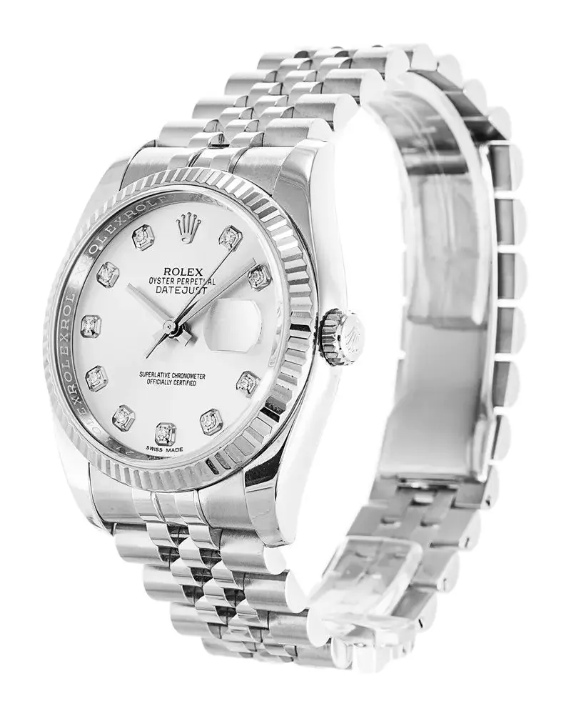 Rolex Datejust 116234 36mm White Dial