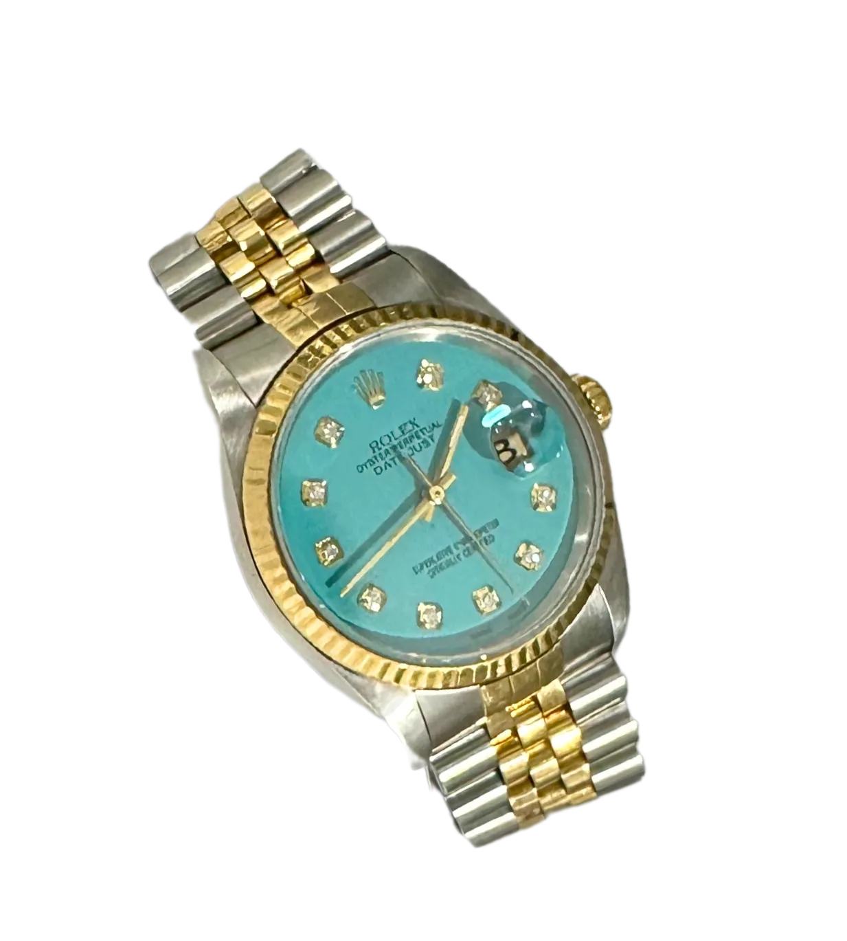 Rolex Datejust 36 MM Watch -18k Gold/ Stainless Steel with 18k Yellow Gold Bezel