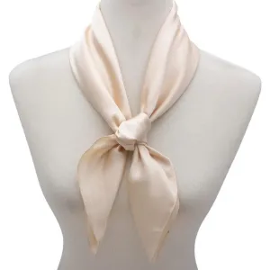 Satin Solid Neck Scarf