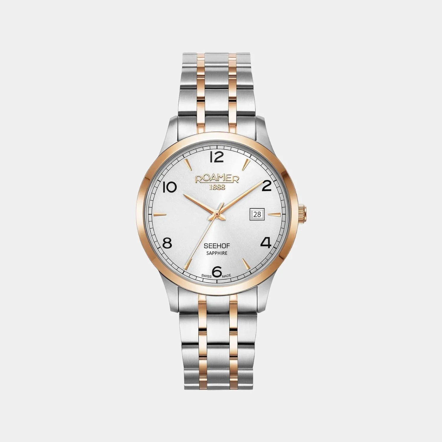 Seehof Men's Analog Stainless Steel Watch 509833 49 14 20