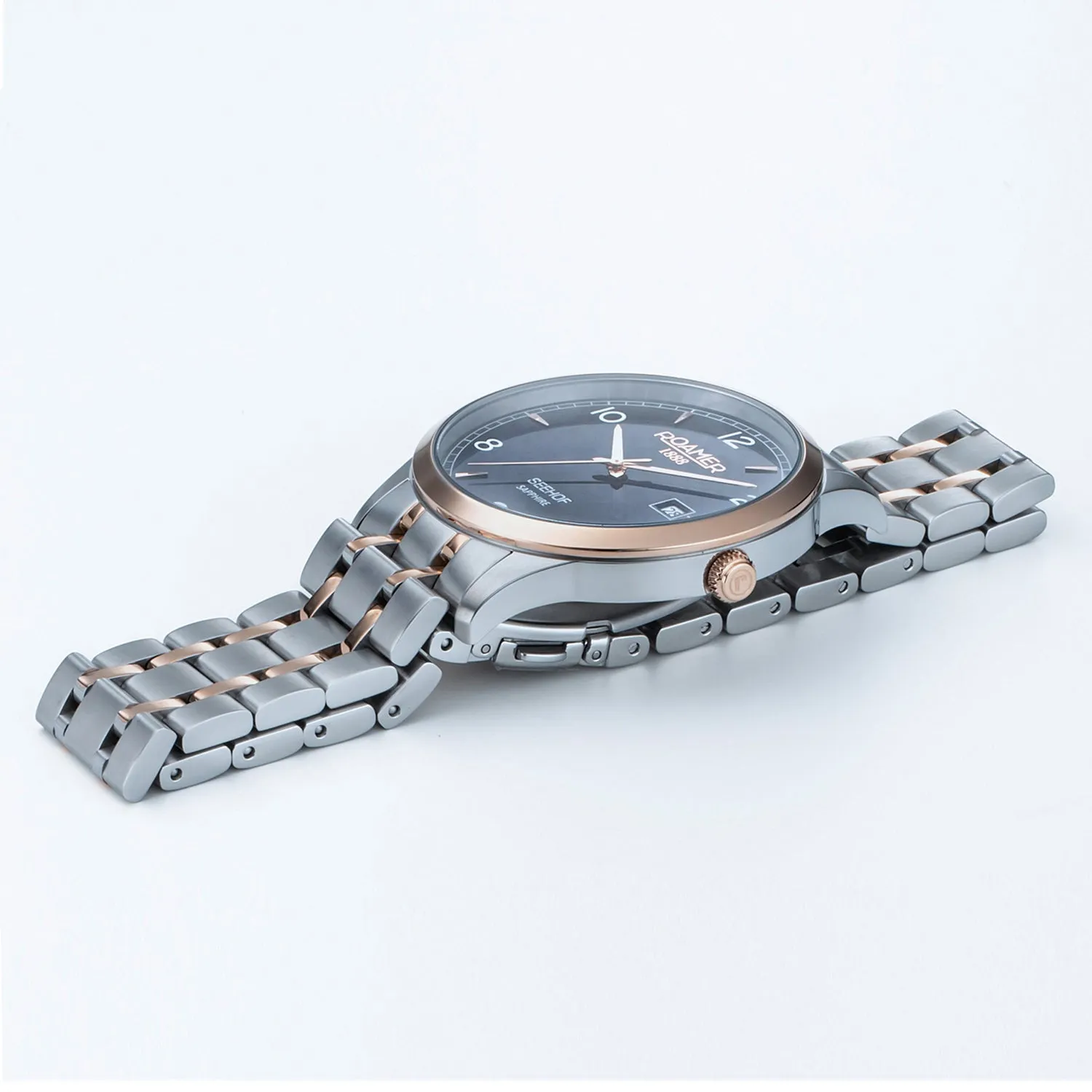Seehof Men's Analog Stainless Steel Watch 509833 49 44 20
