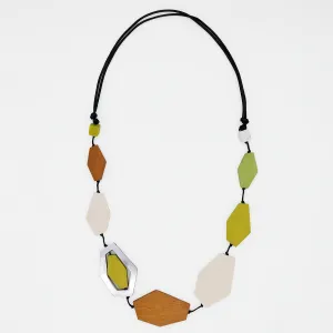 Silver Accent Iva Statement Necklace