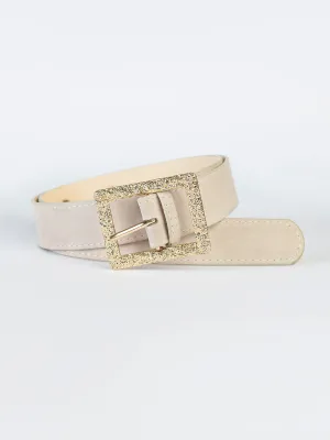 Suede Texture Belt