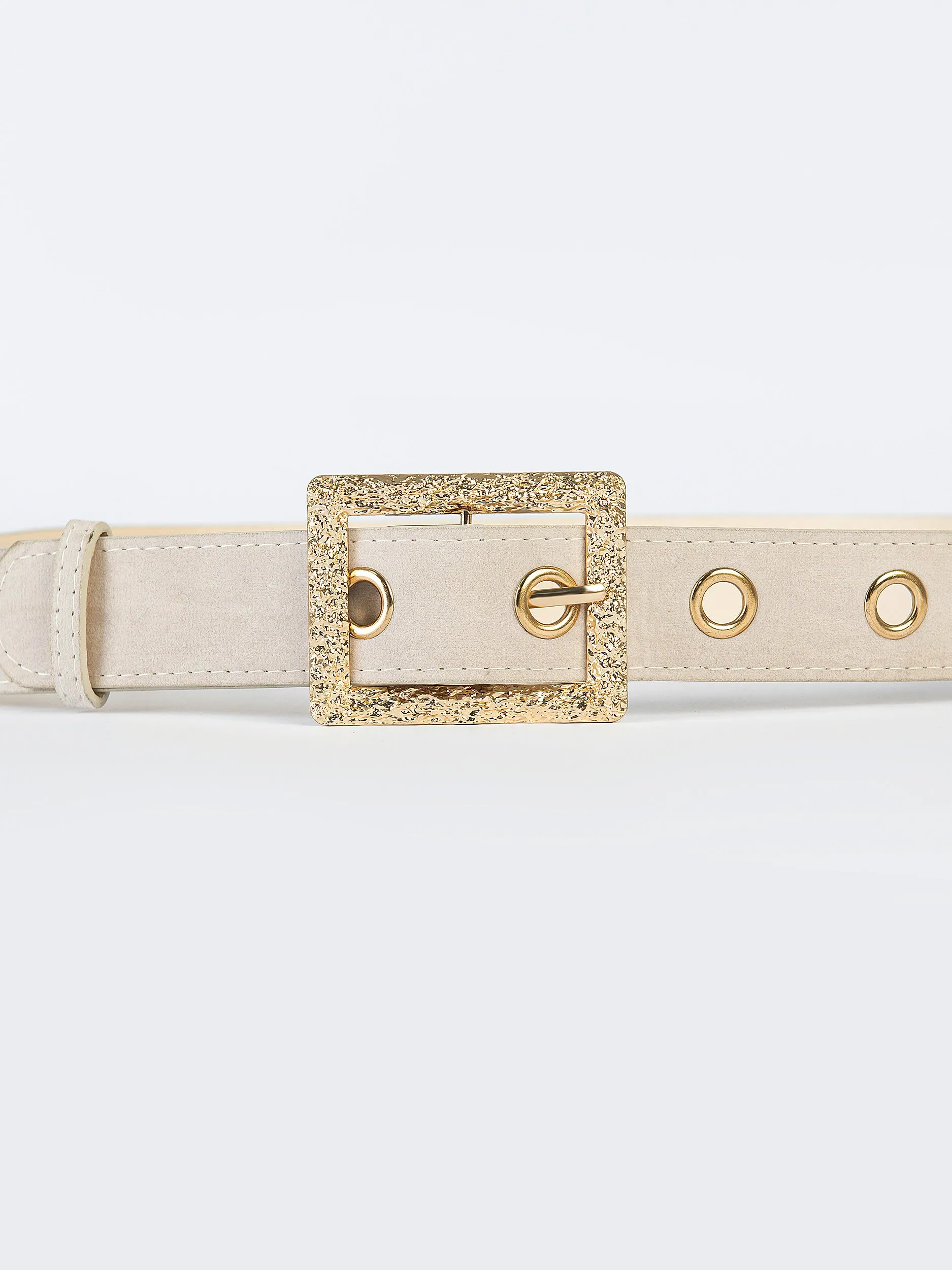 Suede Texture Belt