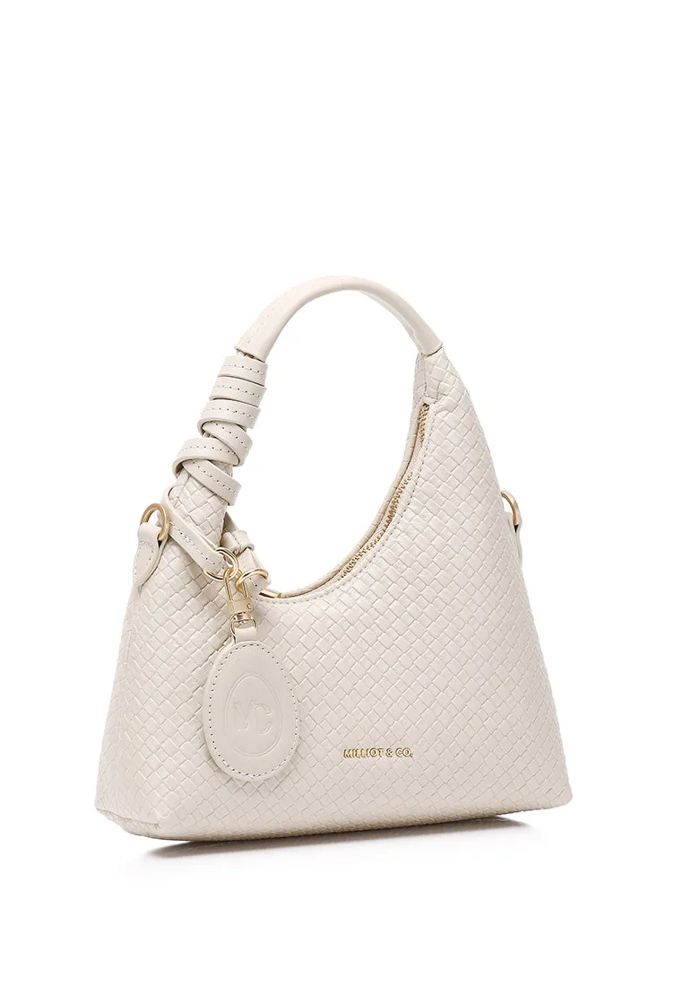 Sunova Woven Mini Top Handle Bag (Cornsilk)