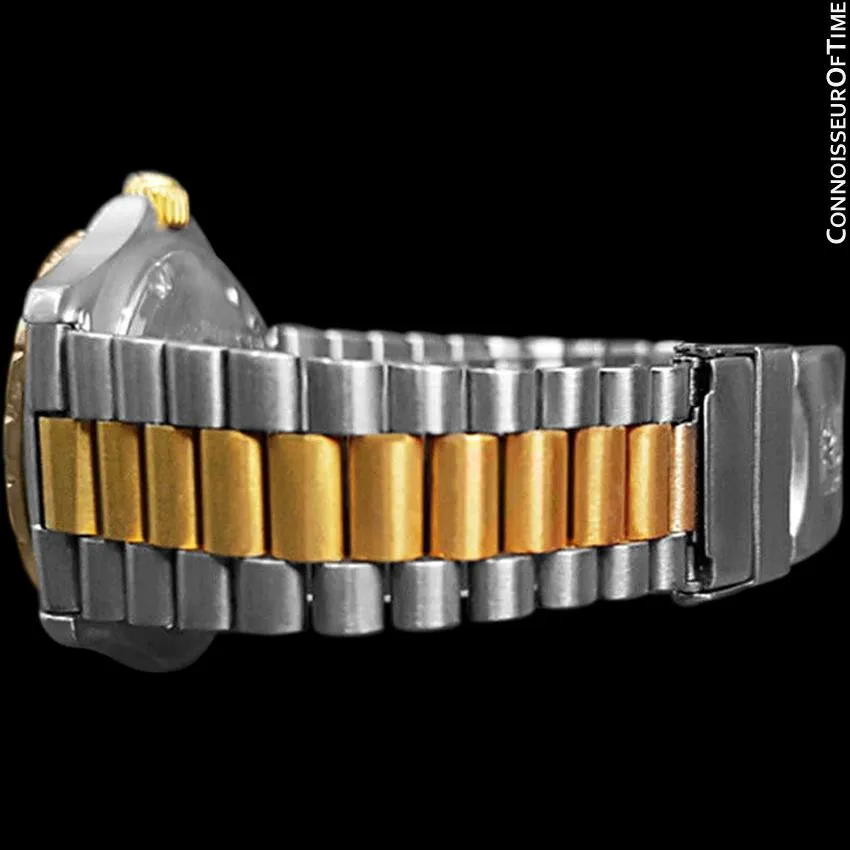 TAG Heuer Professional 2000 Mens Diver Watch, 974.013 - Stainless Steel & 18K Gold Plated
