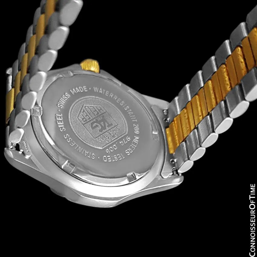 TAG Heuer Professional 2000 Mens Diver Watch, 974.013 - Stainless Steel & 18K Gold Plated