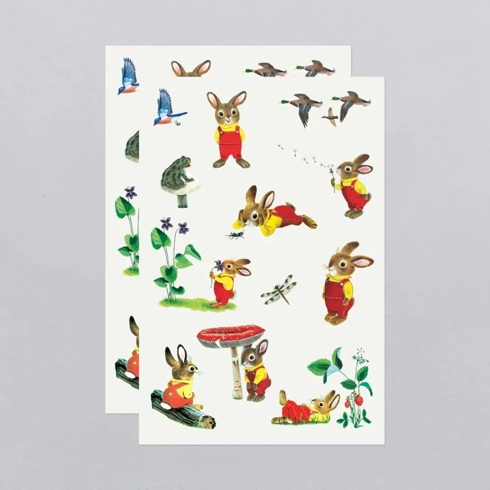 Tattly I am a Bunny RS Tattoo Sheet