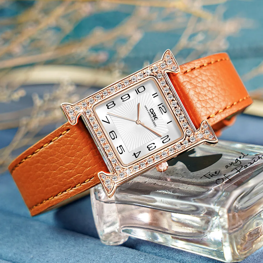 Temperament beauty watch for women W06OPK88620-ORG