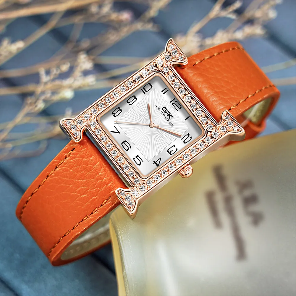 Temperament beauty watch for women W06OPK88620-ORG