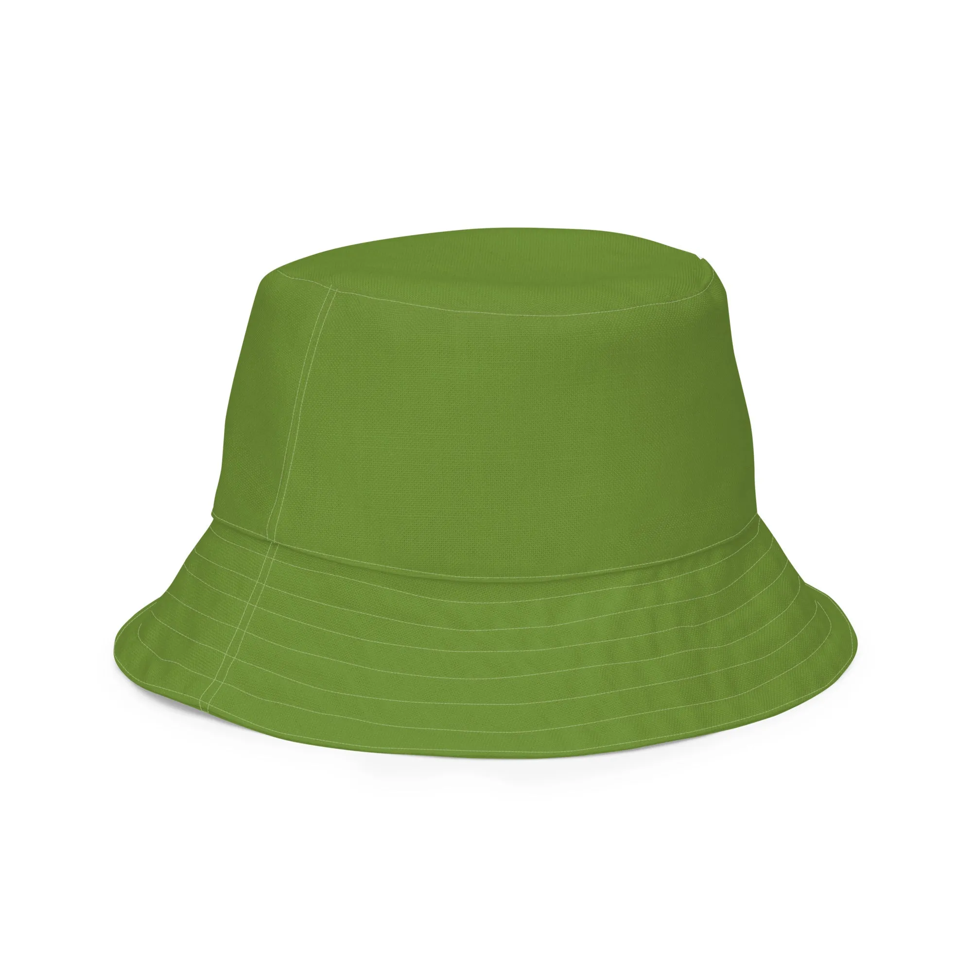 The FLOWER LOVE Collection - "Wildflower Wonder" Design Premium Reversible Bucket Hat - Green Inside - Wildflower Hat, Gifts for Her
