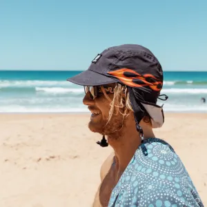 THIS IS A PRE ORDER  🔥 Flames Boardsox Surf Cap