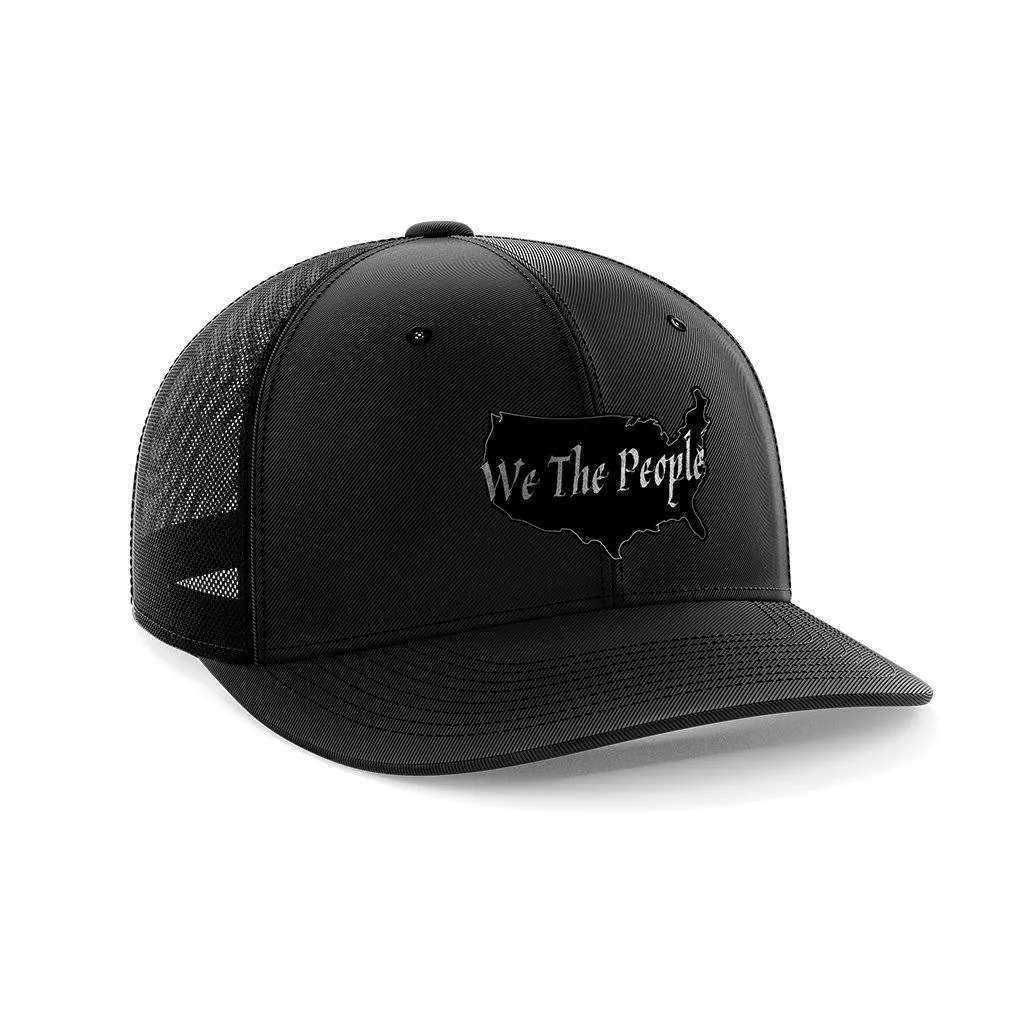 We The People USA Black Patch Hat