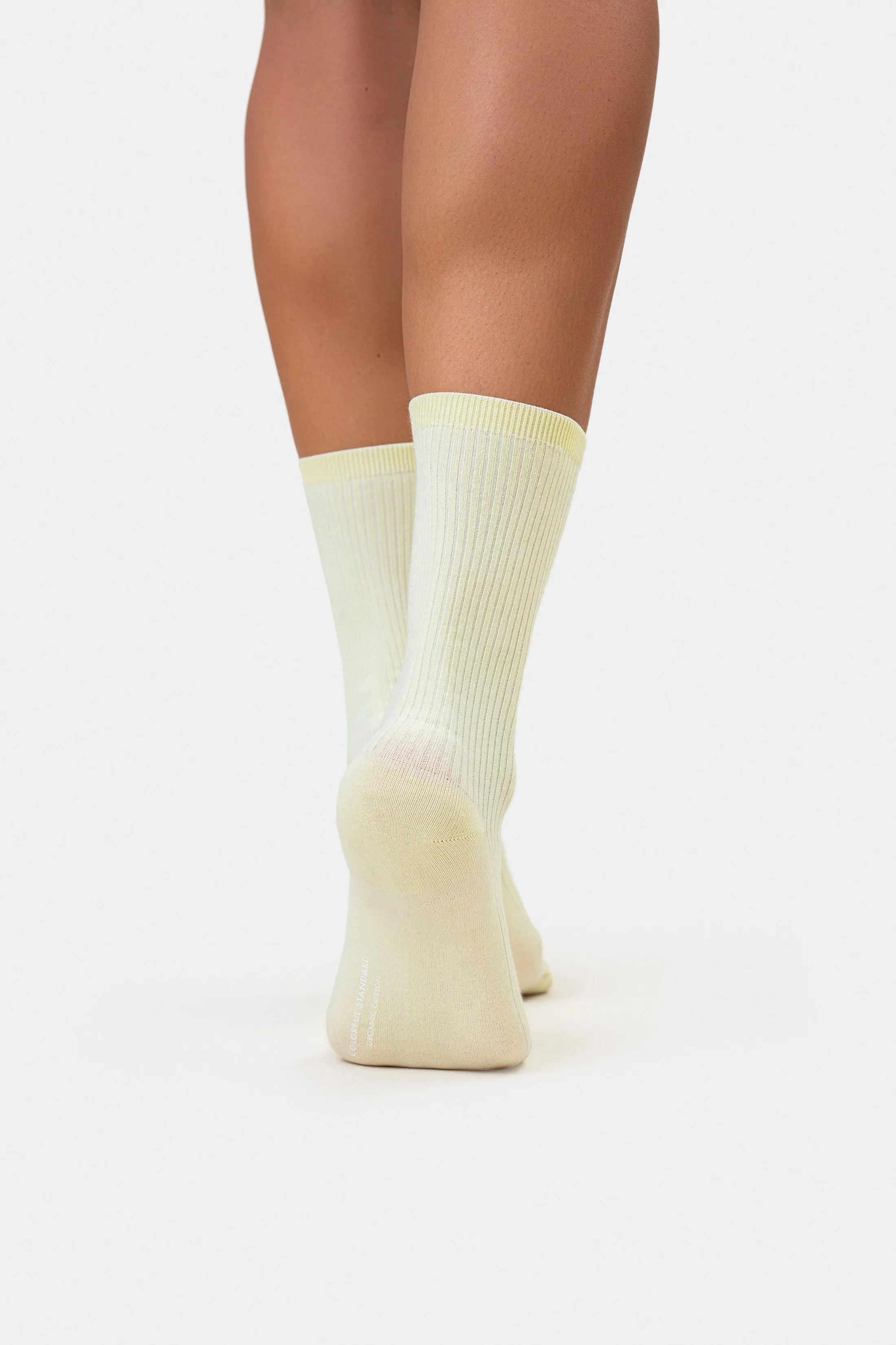 Women Classic Organic Sock - Faded Pink