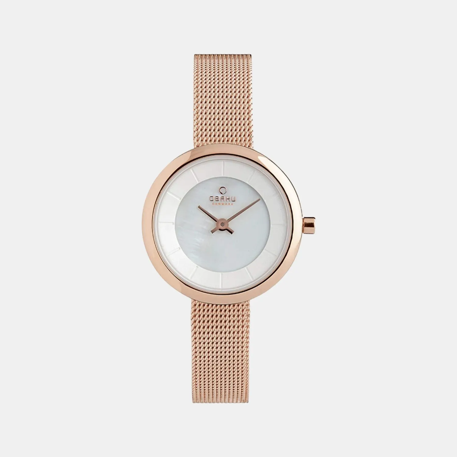 Women White Analog Stainless Steel Watch V146LXVWMV