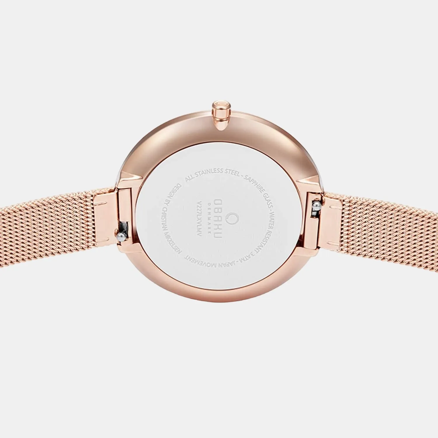 Women White Analog Stainless Steel Watch V146LXVWMV
