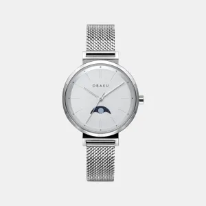 Women White Analog Stainless Steel Watch V243LMCIMC
