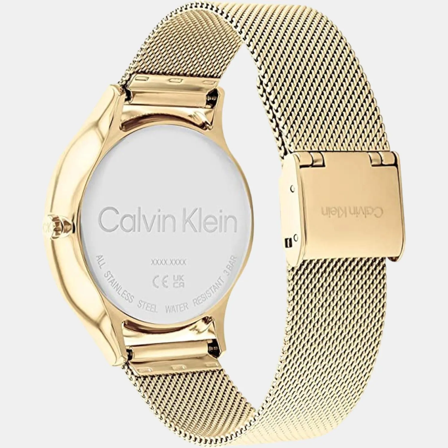 Women Yellow Dial Stainless Steel Multi-Function Watch 25200103